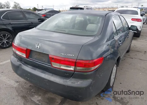 2003 Honda Accord 2.4 Lx from USA, damaged, VIN JHMCM563X3C082305
